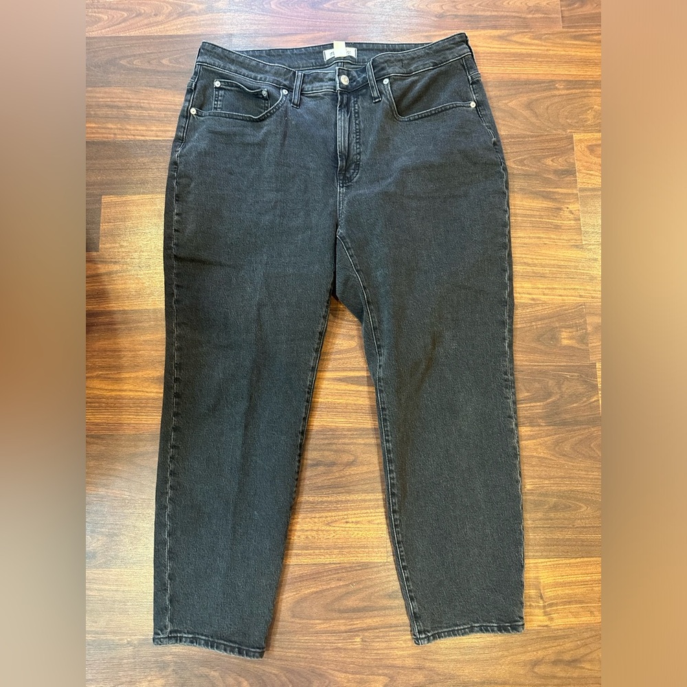 Madewell The Curvy Perfect Vintage Jean Dark Wash Plus Size